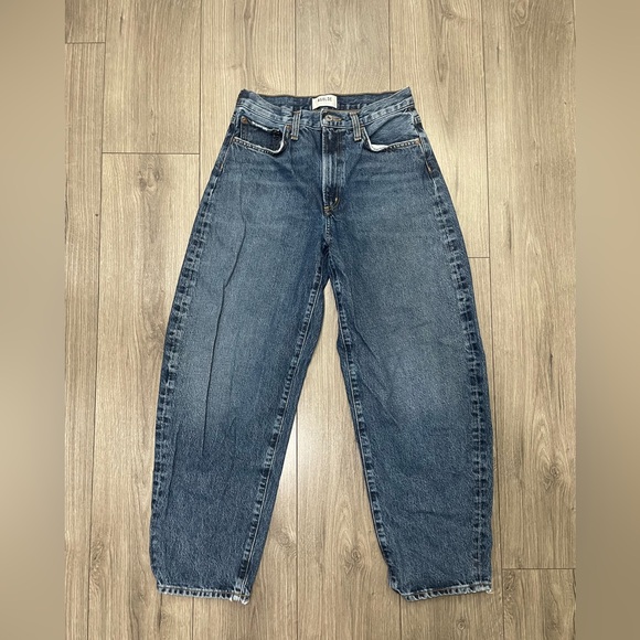 AGOLDE Balloon Wide Leg Jeans in Control Size 26 - Picture 2 of 11